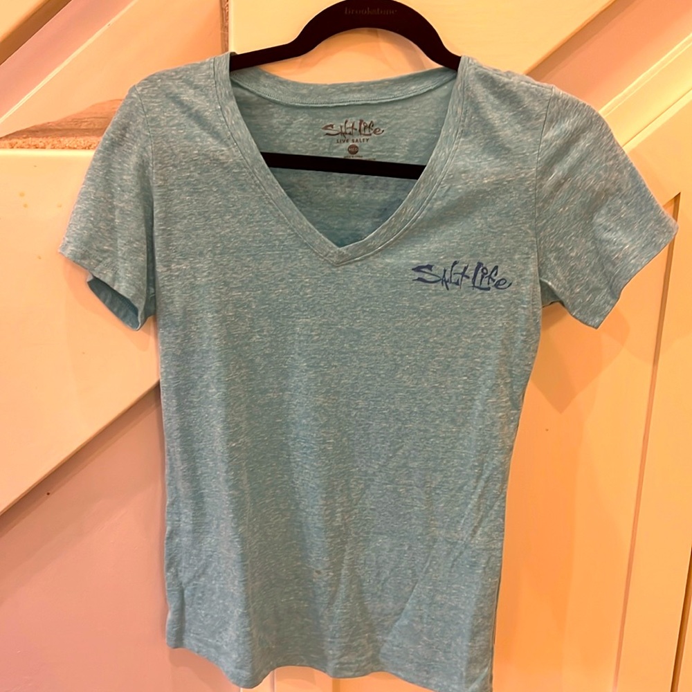 Salt Life You, Me and The Sea T shirt - Med - Women's